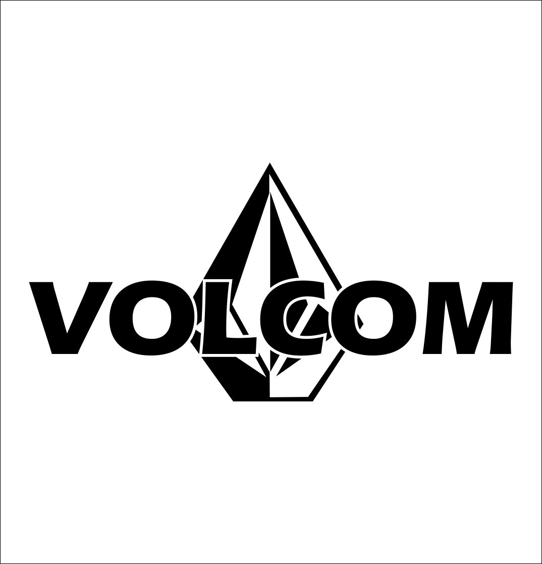 Volcom decal, skateboarding decal, car decal sticker