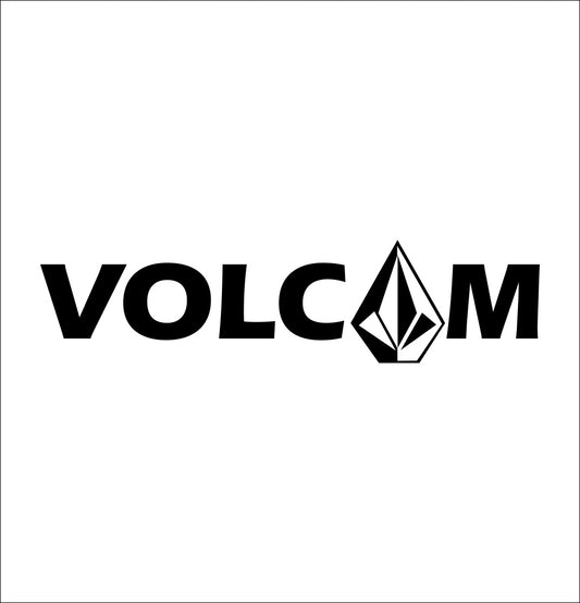 Volcom decal, skateboarding decal, car decal sticker