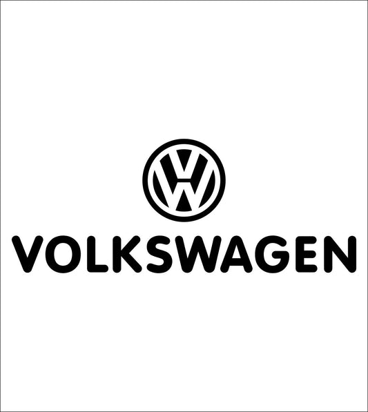 Volkswagen decal, sticker, car decal