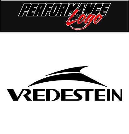 Vredestein decal, performance decal, sticker