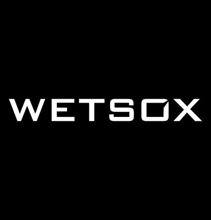 Wetsox decal, fishing hunting car decal sticker