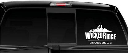 Wicked Ridge Crossbows decal, sticker, car decal