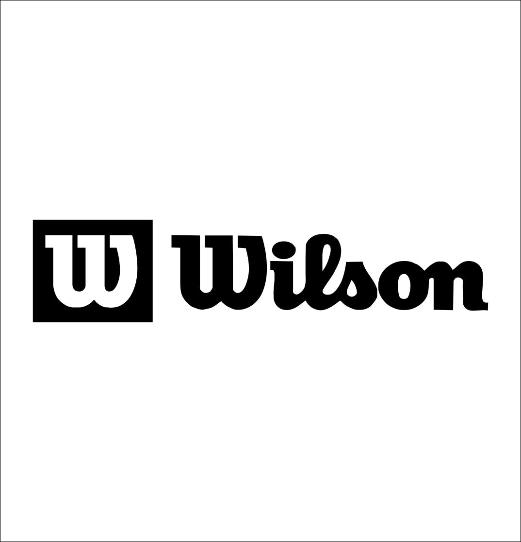 wilson decal, car decal sticker