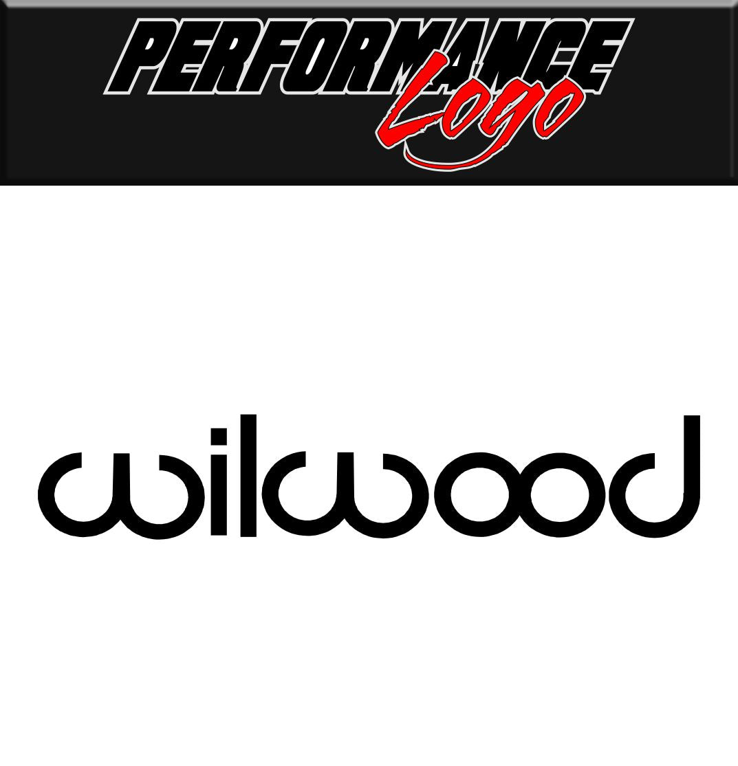 Wilwood decal, performance decal, sticker