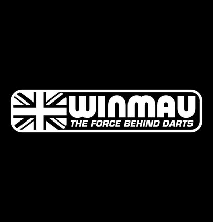 Winmau decal, darts decal, car decal sticker