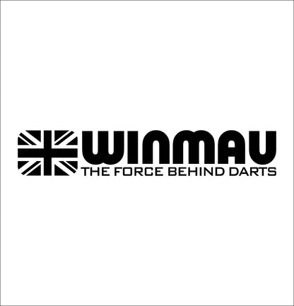 Winmau decal, darts decal, car decal sticker