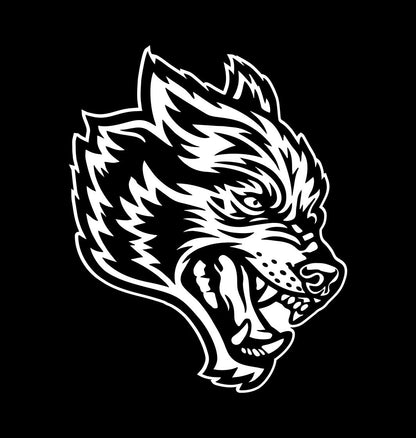 Wolf decal