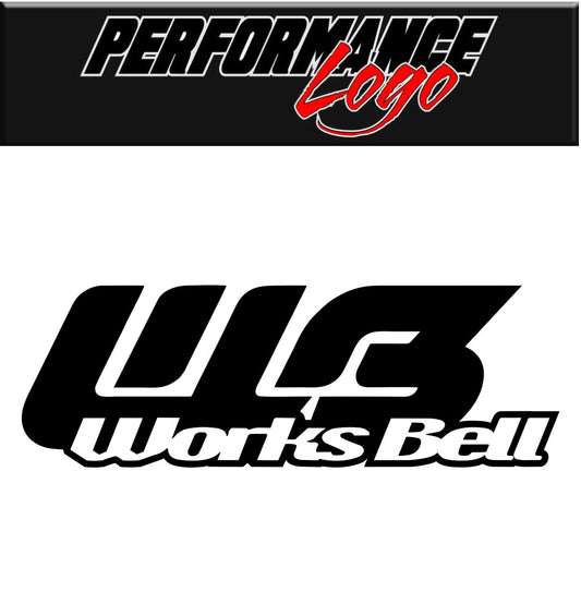 Works Bell decal, car decal sticker