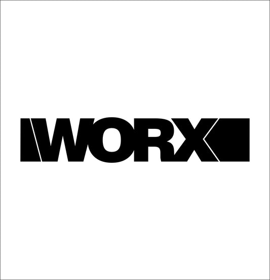 worx tools decal, car decal sticker