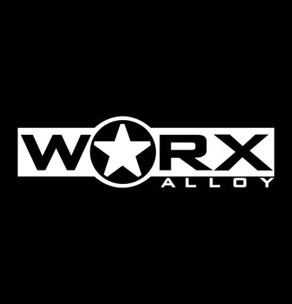 Worx Wheels decal, performance car decal sticker