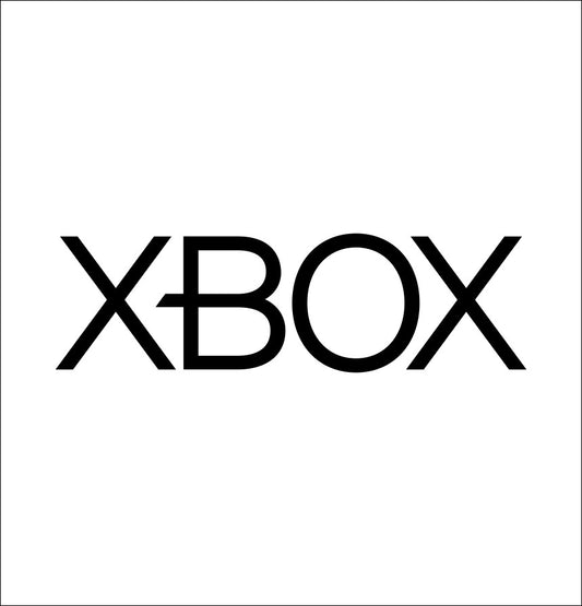 Xbox  decal, video game decal, sticker, car decal