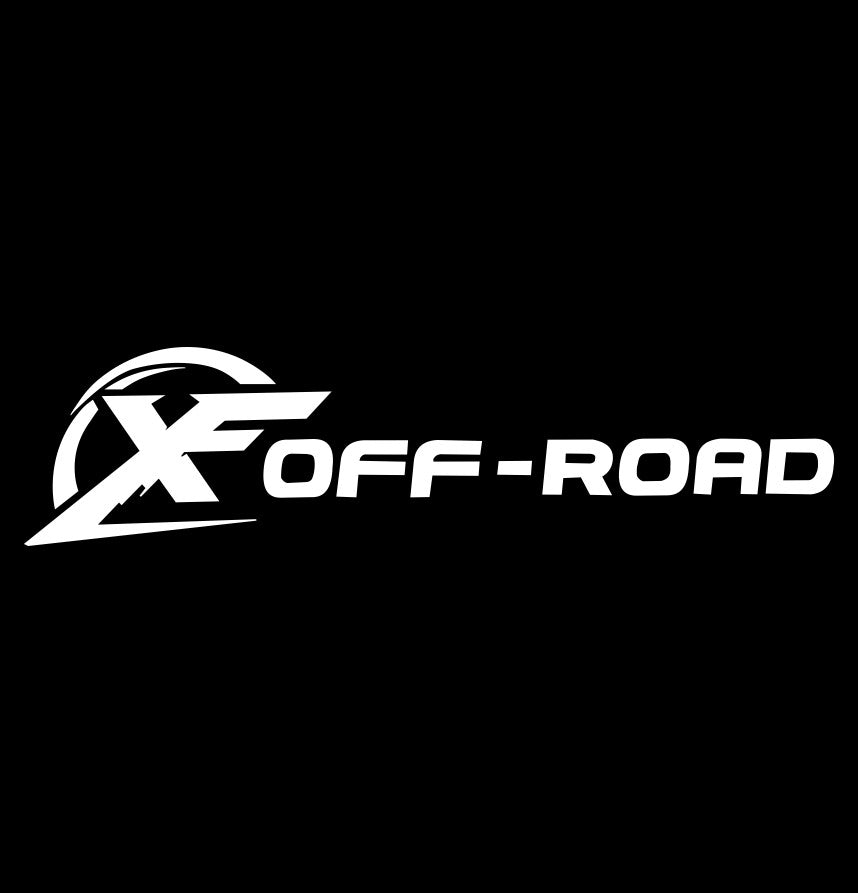 XF Off Road decal, performance car decal sticker