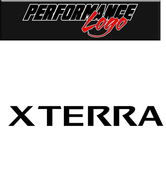 Xterra decal, performance decal, sticker