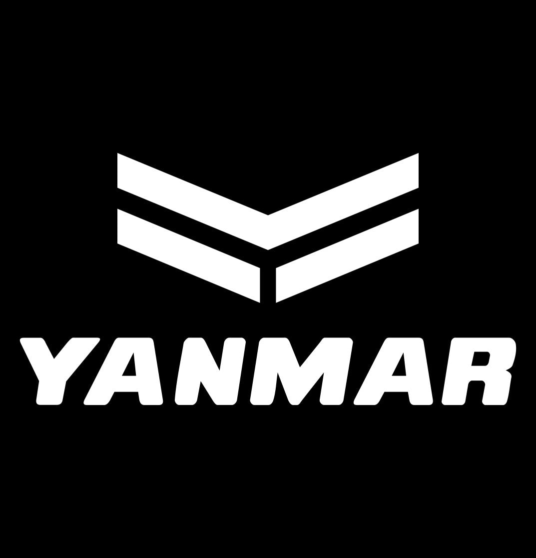 Yanmar decal, car decal sticker