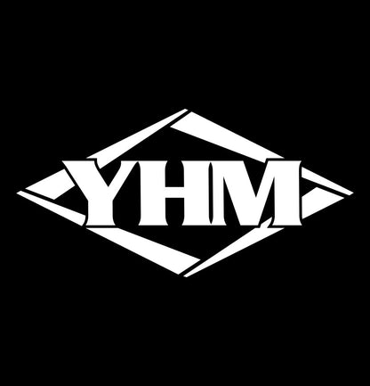 YHM Suppessors decal, firearm decal, car decal sticker