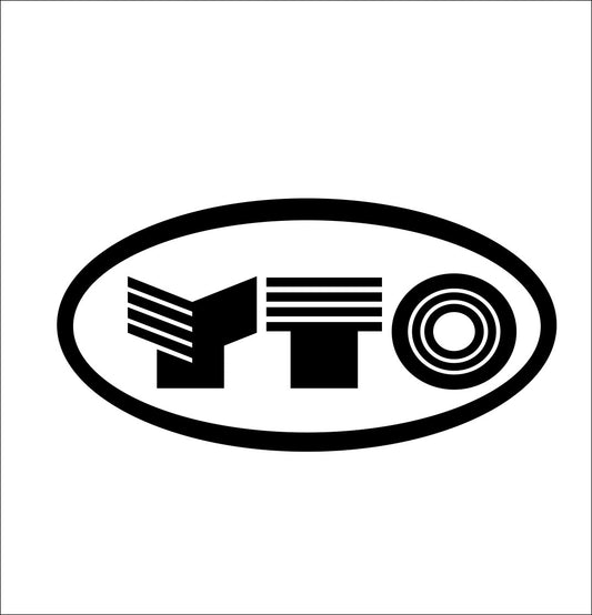 YTO Tractors decal, farm decal, car decal sticker