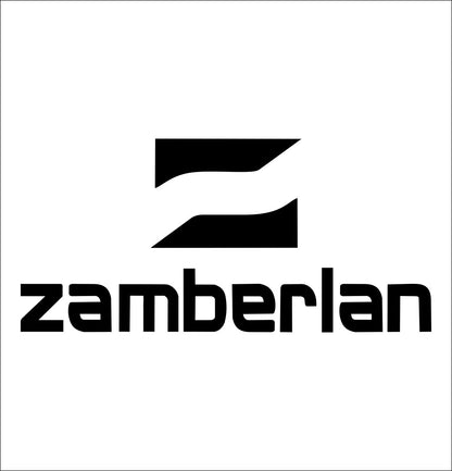 Zamberlan decal, fishing hunting car decal sticker