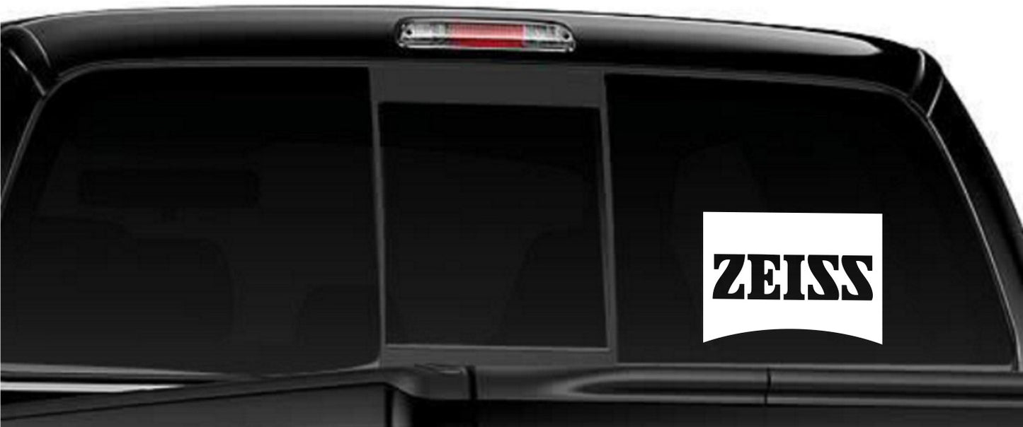 Zeiss Optics decal, sticker, car decal