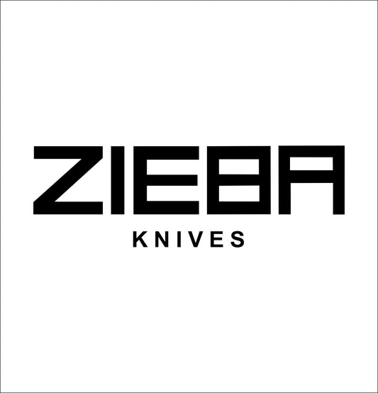 zieba knives decal, car decal sticker