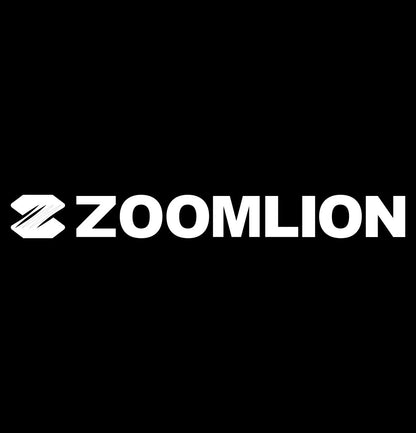 Zoomlion decal, car decal sticker